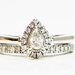  Heart Of Twinkle: 14K White Gold .75 ctw Diamond Ring Size 5.5