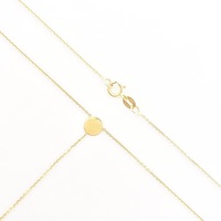  The Essence of Classic Luxury: 14K Yellow Gold Necklace 17.5"