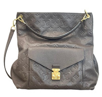 Stylish and Casual: Louis Vuitton Monogram Empreinte Metis Hobo Brown Handbag