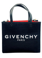 Parisian Chic: Givenchy Canvas Mini G Tote w/strap and Dusbag