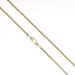  Timeless Charm: 14K Yellow Gold Wheat Chain 20.5"