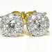 A Perfect Fit: 14K Yellow Gold .60 ctw Diamond Earrings 