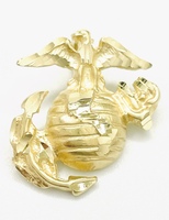US Marine Corp 14K Yellow Gold Charm