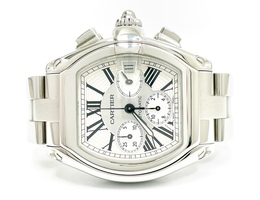 Elegant Wear: Cartier Stainless Steel Roadster Watch 2618