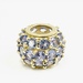 Ethereal 10K Yellow Gold and Tanzanite Bead Pendant 