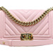For The Empowered Women: Chanel Boy Flap Bag Pink Medium